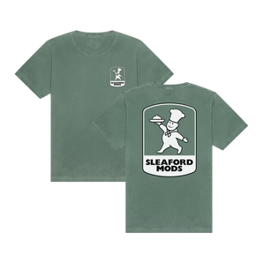 Little Chef Washed Green T-Shirt