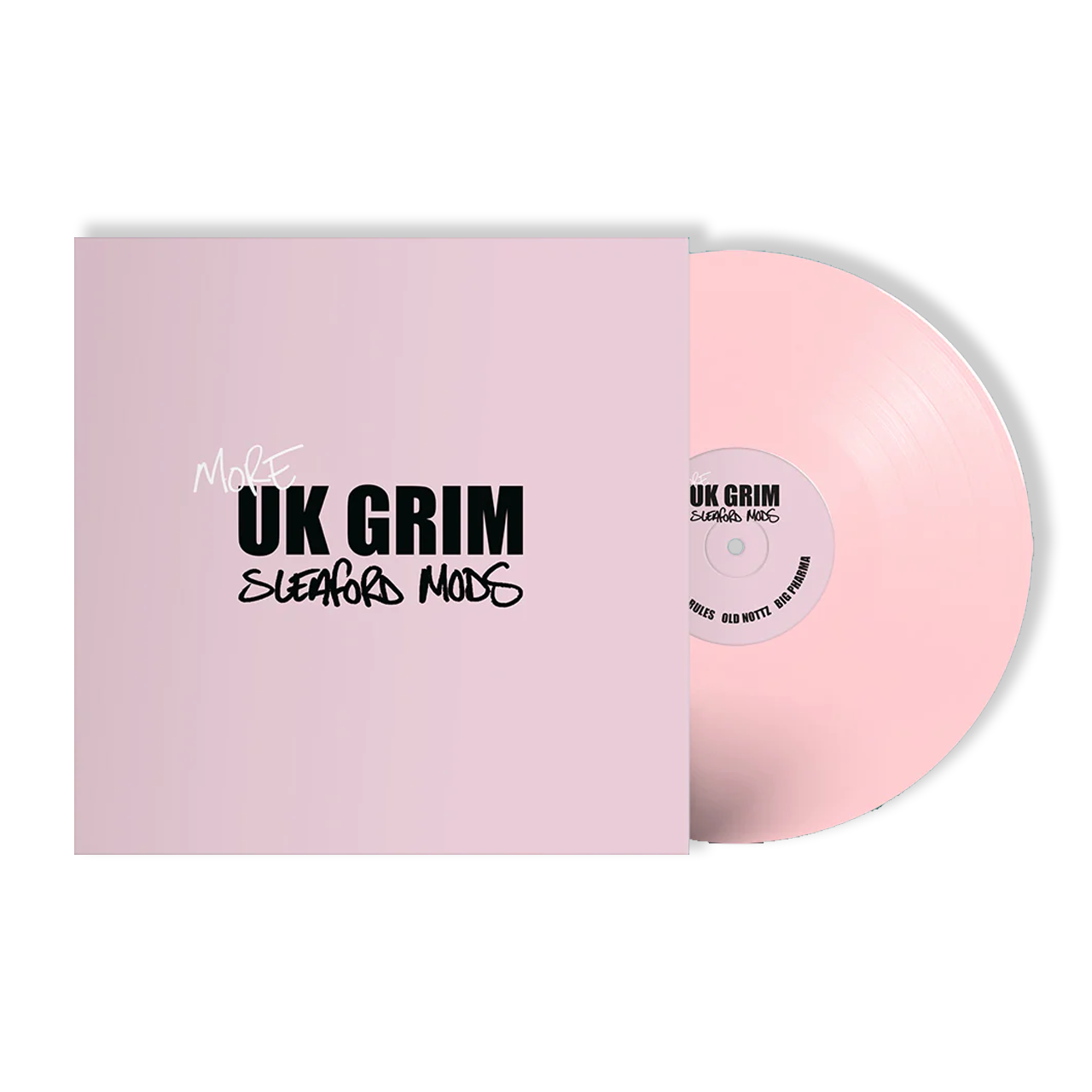MORE UK GRIM: Pink Vinyl LP – Sleaford Mods